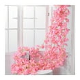 thumbnail image 2 of Ratán de flores artificiales colgantes, Ratán de flores artificiales Flor artificial única Ratán de flores artificiales Durabilidad probada en el tiempo, 2 of 8