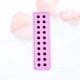 thumbnail image 4 of 1 molde de silicona para cubitos de hielo con 20 cavidades, ideal para cocina, bar y fiestas (morado claro)., 4 of 5