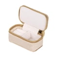 thumbnail image 3 of Caja de almacenamiento de joyas Yinane estuche de viaje Mini Marrón claro, 3 of 8