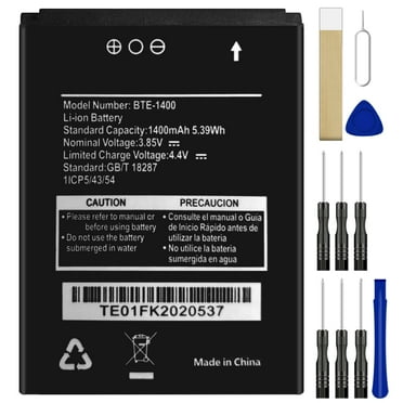 Replacement Battery BTE-1400 For Verizon Orbic Journey V RC2200L 2200L Tool