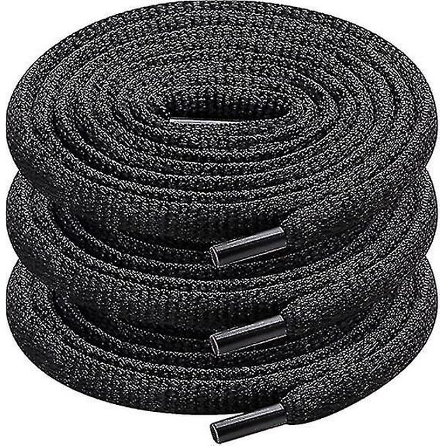 Cordones ovalados para zapatos 3 P, cordones redondos de 1/4" para zapatillas deportivas, cordones para botas60cm