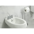 thumbnail image 2 of Kingston Brass KB6321KNL Convergent Three-Handle Bidet Faucet with Knurled Handle and Brass Pop-Up, Polished Chrome, 2 of 6