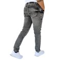 thumbnail image 2 of Pantalón de mezclilla stretch John Silver  Corte skinny Color gris batik, 2 of 2