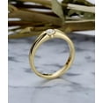 thumbnail image 4 of Women's Engagement Ring 14K Yellow Gold Plated 2CT Round Cut Simulated Diamond, 4 of 4