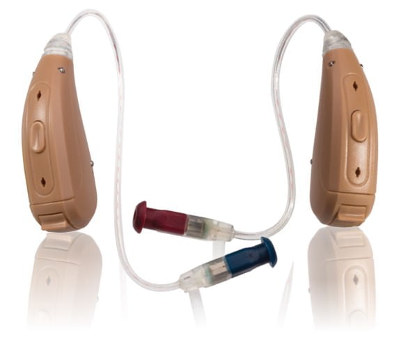 Prezia Hearing Aid System by Zounds Receiver in the Canal Hearing Aid