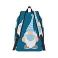 thumbnail image 3 of Daiia Nurse Doctor Gnomes Vintage Canvas Backpack for Men and Women ,Hiking Backpack,Travel Laptop Bag for School,Large Capacity Backpack-Medium, 3 of 8
