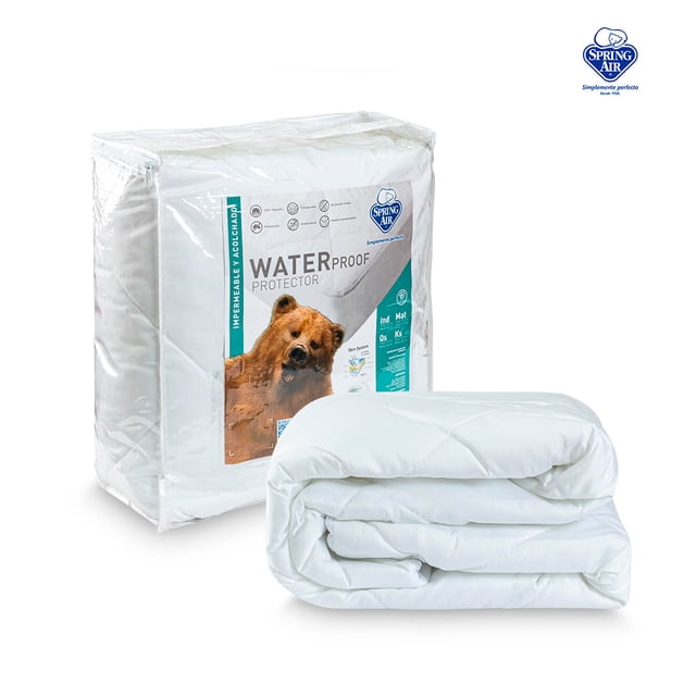 Protector de Colchón Matrimonial Spring Air WaterProof 137 x 192 cm
