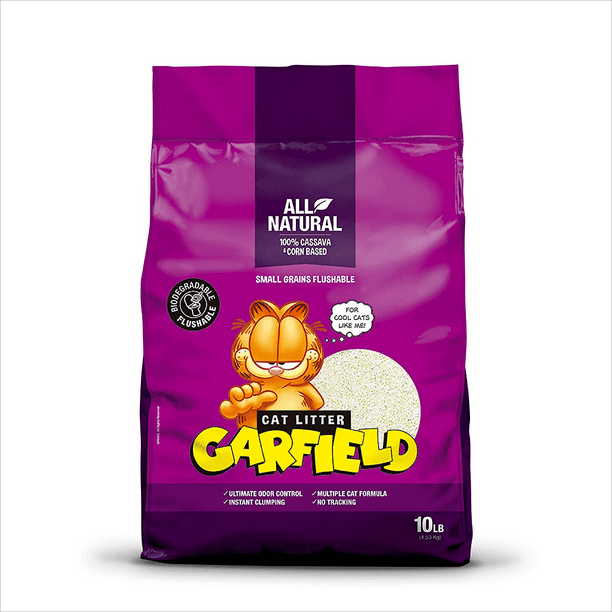 Garfield All Natural Small Grain Cat Litter, 10lb