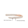 thumbnail image 4 of TIMIFIS Rings Knuckle Stacking Rings Creative Ring Watch Couple Watch Ring Fashion Finger Decoration Watch Rings for Women;Teen Girls;Man, 4 of 4