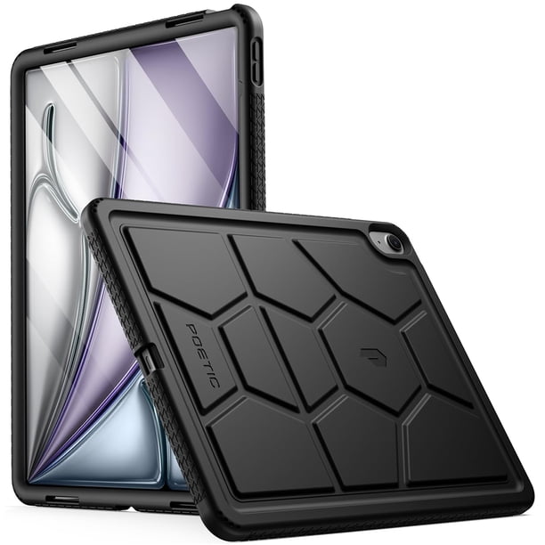 Funda para tablet Poetic TurtleSkin Series para iPad Air 13, color negro