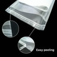 thumbnail image 5 of 10" x 13" Clear Self Seal OPP Cellophane Bag Sealing Cello Pouch For Goodie Bags, Treats, Gifts, Party Favors, Bakery Goods (1.5 Mil) Suffocation Warning Resealable Reclosable Bags 10 Packs (1000 ct), 5 of 9