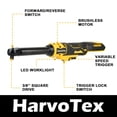 thumbnail image 6 of 3/8" Extended Cordless Ratchet Wrench For Dewalt 20V Series Batteries - 250 RPM, 88 N.m Torque, Built-in LED Light, 6-inch Extended Long Neck, High-Performance Electric Power Ratchet, 6 of 15