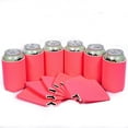 thumbnail image 1 of Manchon de Refroidisseur de Canettes de Bière Blanc, Isolé pour Bouteilles de Boisson, 1 of 8