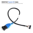 thumbnail image 3 of OB para DS TAR para Toyota -30 Soporte de cable 4A y 8A-BA Se perdieron todas las llaves para X300 DP PLUS, 3 of 4