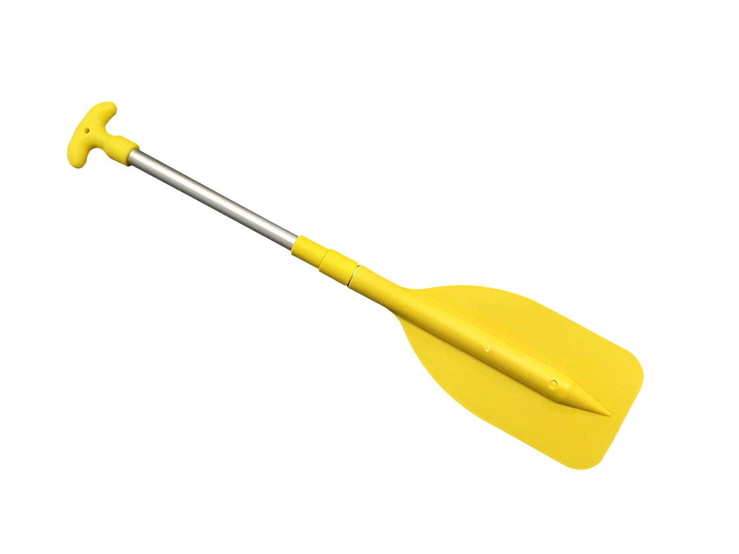 Pactrade Marine Kayak Canoe Raft Jet Ski Telescopic Aluminum Mini Oar Paddle, Yellow