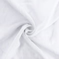 thumbnail image 3 of MKHILL 42x84 White Crushed Sheer Curtains 2 Panels Set, 84 Inch Long Light Filtering Voile Drapes for Living Room Bedroom, Rod Pocket Semi Sheer Window Panels, Each 42"Wx84"L, 3 of 12