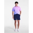 thumbnail image 2 of Birdie Bound Men's and Big Men's Ombre Geo Golf Polo Shirt, Sizes XS-4XLT, 2 of 5