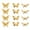 A, variant on Hometravel 3D Butterfly Wall Stickers, 12-Piece Gold Foil Removable Decals, Metallic Insect Wall Art for Party Decor and Home Accents