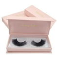thumbnail image 1 of HomeKingdee SHIDISHANGPIN 3D False Eyelashes - Double Layered Volume Soft Long Lashes in Black Plastic for Natural Look Makeup and Travel, 1 of 5