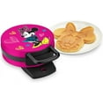 thumbnail image 2 of Disney Minnie Mouse Pink Waffle Maker, 2 of 5