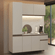 thumbnail image 2 of Cocina Integral Completa Modular Madesa Nice 160cm Crema 03, 2 of 6