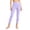Purple, variant on WAGUTH Plus Size Modal Shaping Leggings for Women High Waist Ankle Length Tight Base Layer Pants Stretchy Undershorts & Thermal Long Johns,Khaki,XL