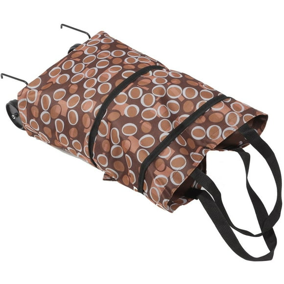 Dsseng Wagons Carts Foldable Grocery Tote Bag Bag Carrier Shopping Trolly on Wheel Collapsible Shopping Bags Elder