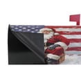 thumbnail image 4 of Ryvnso Mailbox Cover Magnetic Christmas Santa Claus and Flag Mailbox Wrap Large Size 25.5x21 Inch, 4 of 8