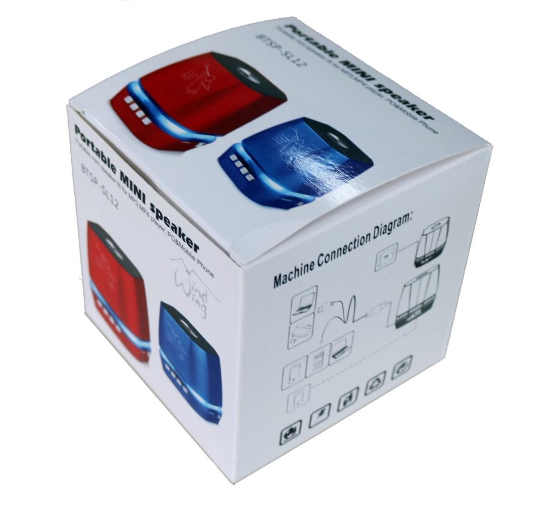 Lighting Wireless Speaker w/ FM Radio Compatible with Xiaomi Black Shark 2 Pro, Mi A3, Mi CC9, CC9e, Redmi 7A, BLU G8, G6, G5, G5 Plus (Blue) - image 3 of 3