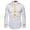 White, variant on Utoimkio Men's Floral Dress Shirts Long Sleeve Casual Shirts Floral Embroidery Print Button Down Retro Shirt S-XXL