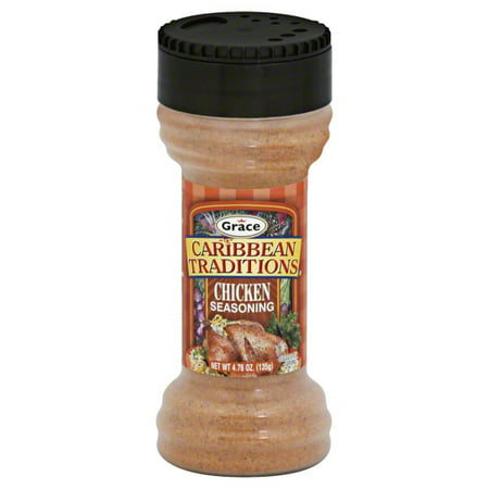Grace Caribbean Traditions Chicken Seasoning Authentic Mix of Herbs &