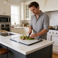 thumbnail image 4 of Cutting Board Chopping Board Kitchen Cooking Tool with Groove, 4 of 6