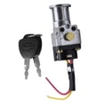 thumbnail image 3 of Cerradura de cilindro para batería de bicicleta eléctrica, accesorio universal, antirrobo multiusos para bicicleta, fácil instalación con 2 llaves, 3 of 8