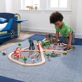 thumbnail image 2 of KidKraft Wooden Farm Train Set with 75 Pieces Included, Children's Toy Vehicle Playset, 2 of 8