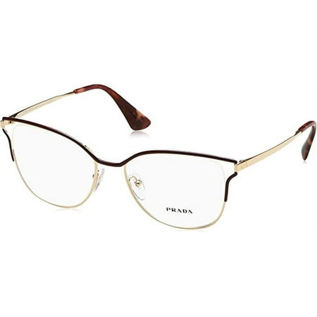 Eyeglasses Prada PR 54 UV VY31O1 Bordeaux/Pale Gold