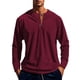 thumbnail image 2 of pstuiky camisetas de manga larga para hombre, Camisa informal de moda para hombre, con cuello en V y mangas, transpirable salir tops l, 2 of 7