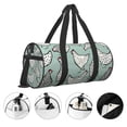 thumbnail image 5 of Easygdp Hand Drawn Chickens Travel Bag, Camping, Weekend, Carry On Overnight Duffel Bag with Shoulder Strap, 5 of 8