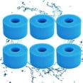 thumbnail image 1 of Jinswick Reusable 6-pack Type VI Sponge Cartridge, Type VI Spa Filter and Hot Tub Filter for Bestway Spa Replacement Filters Filter Pump, 1 of 10