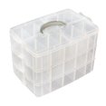 thumbnail image 2 of Caja de almacenamiento para zapatos de perro, organizador de zapatos con compartimentos desmontables, resistente, multifuncional, de gran capacidad. 245 x 17 x 18 cm, 2 of 7