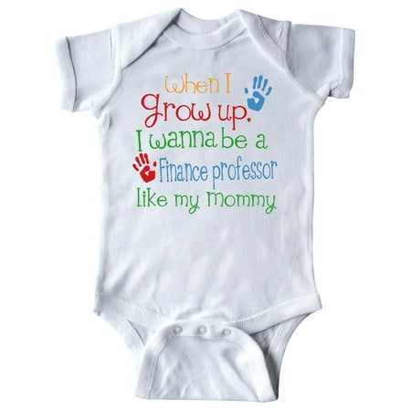 

Inktastic Finance Professor Like Mommy Gift Baby Boy or Baby Girl Bodysuit