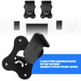 thumbnail image 4 of AOOOWER Adjustable Angle Metal Speaker Stand for HW-Q990F Surround Sound System No Tools, 4 of 8