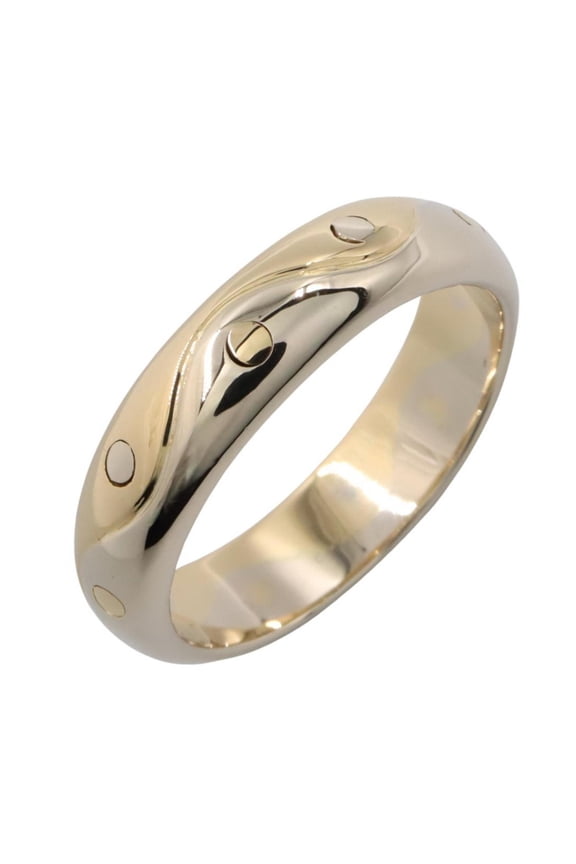 Pre-Owned Bulgari BVLGARI Onda Ring - Ring/Finger Jewelry 18K (Yellow Gold) / 18KWG (White...