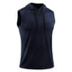 thumbnail image 5 of Camiseta con Capucha Casual Impresa para Hombres, Blusa sin Mangas con Cordón Deportivo para Gimnasio Y Desgaste Al Aire Libre, Top Atlético Transpirable, Sudadera Ligera, 5 of 5