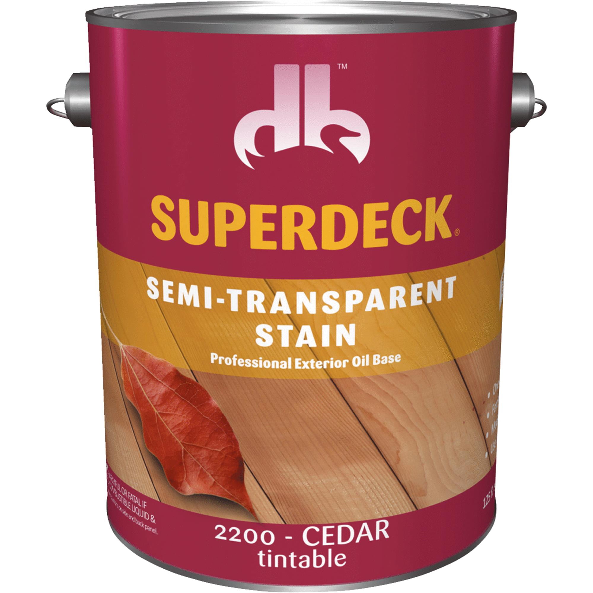 Duckback SUPERDECK SemiTransparent Exterior Stain Duckback SUPERDECK SemiTransparent Exterior Stain