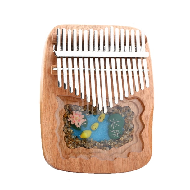 Support Kalimba En Bois Avec Tampon EVA - Stable Et Portable Pour Piano à Pouces