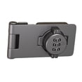 thumbnail image 1 of Cerradura de combinación para gabinete, cerradura de seguridad giratoria con contraseña para armario de casa, cerradura sin llave Gris, 1 of 9