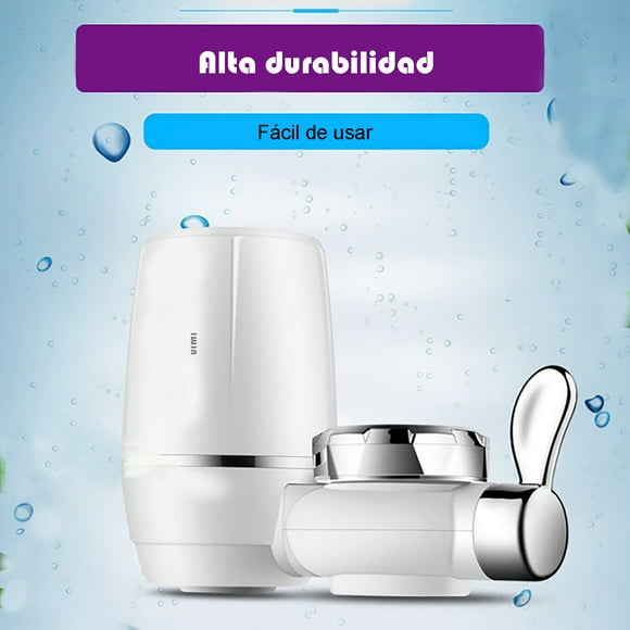 Purificador de Agua Con Filtro Grifo Directo Roscado de la Llave