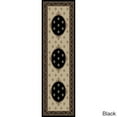 thumbnail image 3 of Concord Global Trading Concord Global Jewel Francis Area Rug Black/Ivory 5'3" Round 6' Round/Square Round, 3 of 5