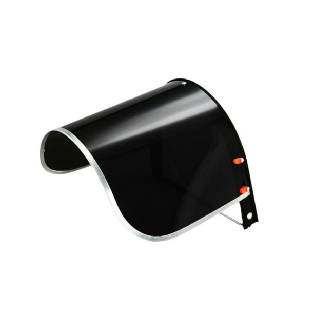 Visera Protectora Facial DYNWAVEMX Antiimpacto Ajustable para Trabajos al Aire Libre Negro