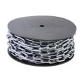 thumbnail image 3 of GUOOL Plastic Chain Links Decoration Caution Sign Lightweight Barrier Chain for Gray, 3 of 9